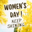 Keep Shining Happy Women’s  Day.