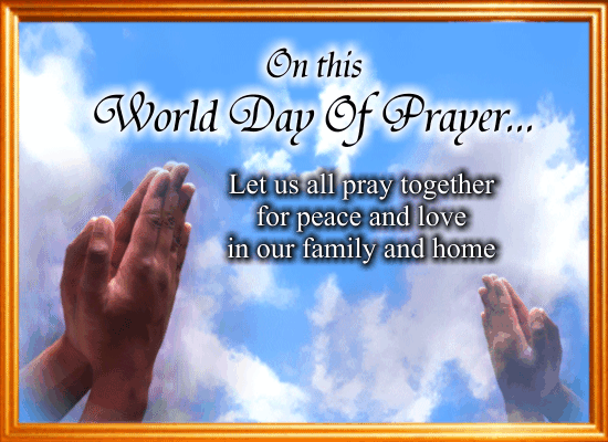 My World Day Of Prayer Ecard.