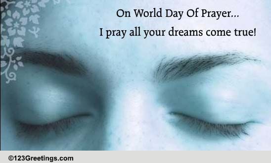 Send World Day of Prayer Wishes!