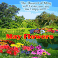 My May Flowers Card For You.