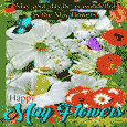 A Happy & Wonderful May Flowers Ecard.