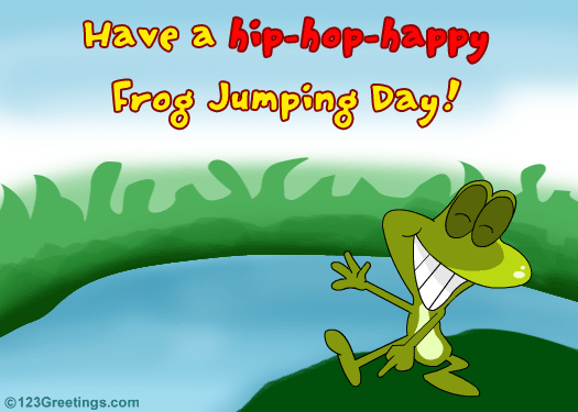 Frog Jumping Day Fun.