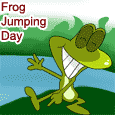 Frog Jumping Day Fun.