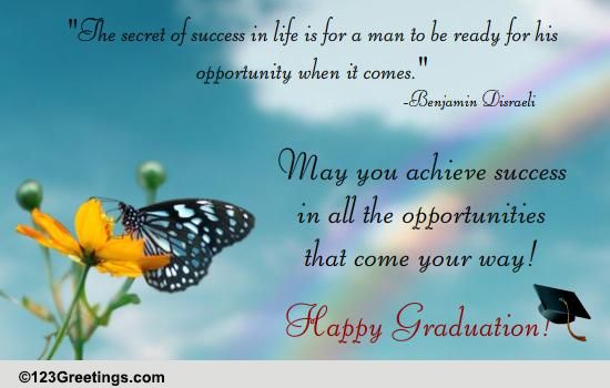 Achieve Success... Free Encouragement & Inspiration eCards | 123 Greetings