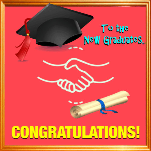 Congrats To The New Graduates.
