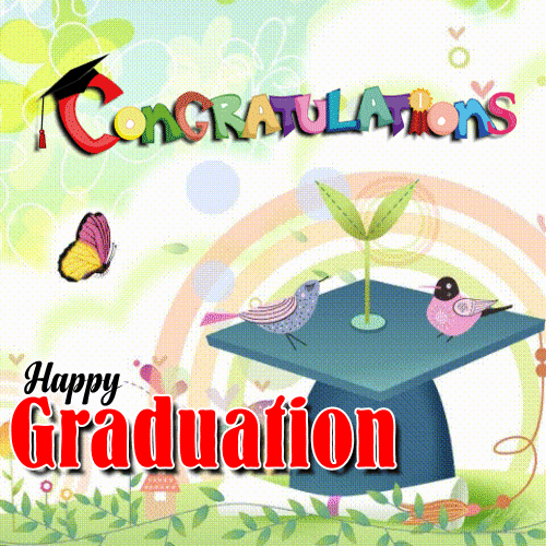 My Graduation Greeting Card For You.