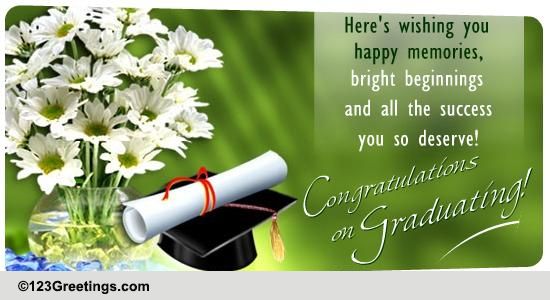 graduation ceremony for congratulation wishes Graduation Graduation Cards Cards, Wishes, Free Greeting