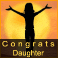 Congratulate Your Daughter...