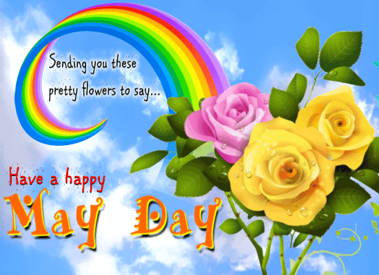 Happy may day. Поздравление с 1 мая на английском. Mayday открытка. 1 Мая.