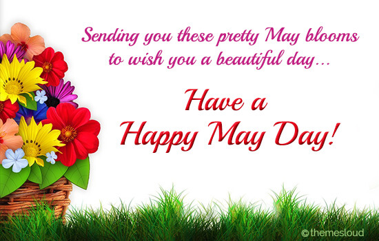 May Day Blooms For Your Dear Ones!