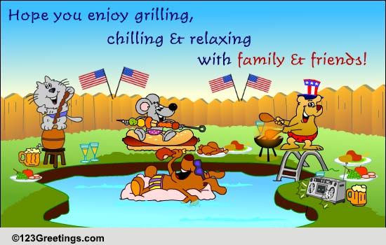 Memorial Day Cool Wish For Friends.
