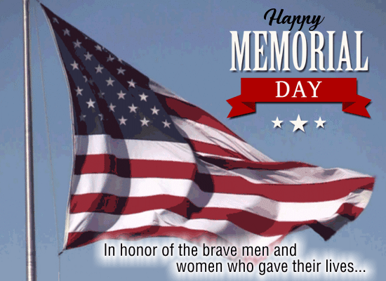 In Honor Of The Brave Men And Women.