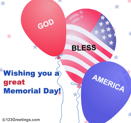 A Great Memorial Day!