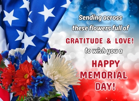 Memorial Day Wishes With Gratitude