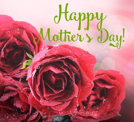 Lovely Red Roses For Mom. Free Flowers eCards, Greeting Cards | 123 ...