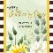 Floral Mother%92s Day Card.