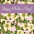 Vintage Flowers Happy Mother’s Day.
