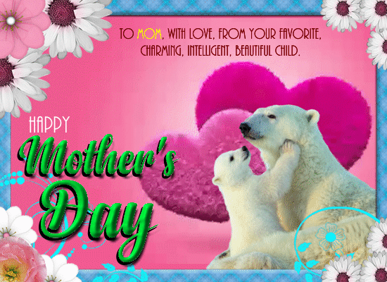 A Cute Mother’s Day Card For You.