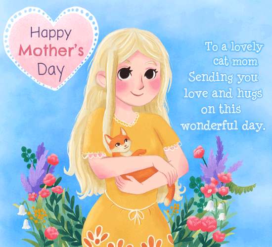 Happy Mother’s Day To All Cat Moms.
