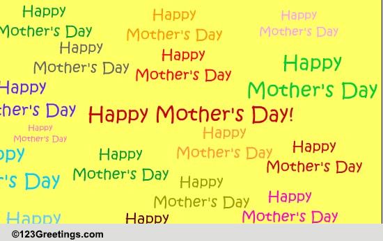 Special Mother's Day Card! Free Happy Mother's Day eCards | 123 Greetings