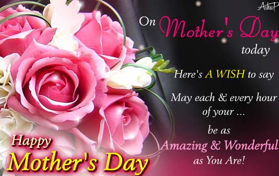You Spread Smiles, Joy & Sunshine. Free Happy Mother's Day eCards | 123 ...