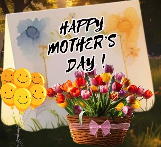 Mothers Day Smiles And Sunshine.