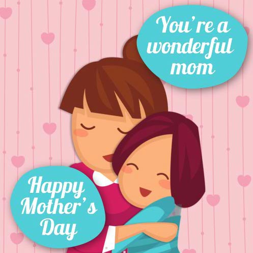 Mother’s Day Real Hug. Free Hugs eCards, Greeting Cards | 123 Greetings