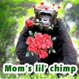 Mom's Lil' Chimp!