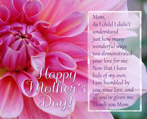 Humbled By You Mother. Free Love You Mom eCards, Greeting Cards | 123 ...