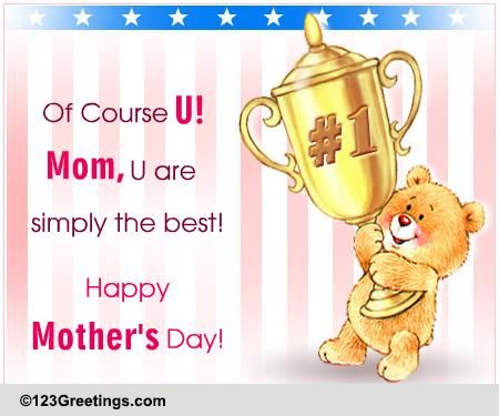 Send The Best Mom Award To Her!