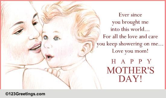 Love You Mom! Free Love You Mom eCards, Greeting Cards | 123 Greetings