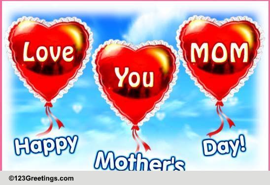 A Sweet E-card For Your Mom.