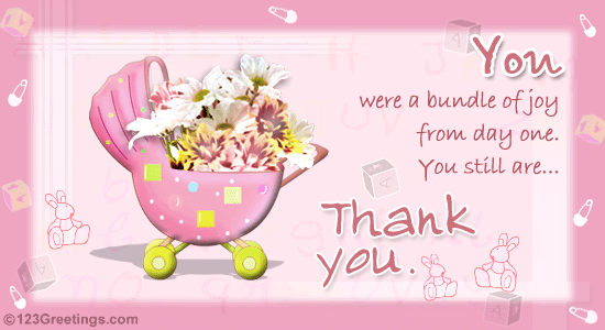 A Bundle Of Thanks! Free Thank You eCards, Greeting Cards | 123 Greetings