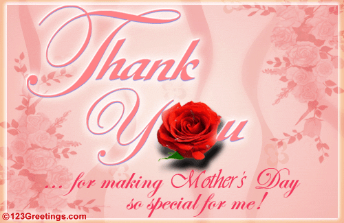 For Making Mom's Day Special... Free Thank You eCards | 123 Greetings