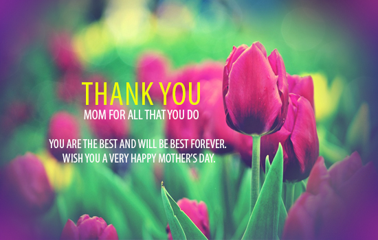 Thank You My Dear Mom. Free Thank You eCards, Greeting Cards | 123 ...