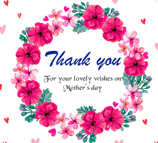 Colorful Mother’s Day Thank You!