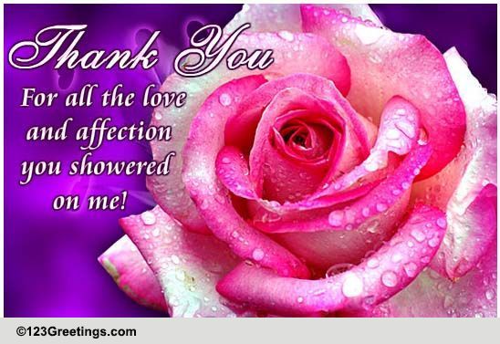 A Rose To Say... Thank You! Free Thank You eCards, Greeting Cards | 123 ...