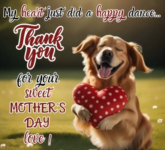Send Thanks With A Happy Heart