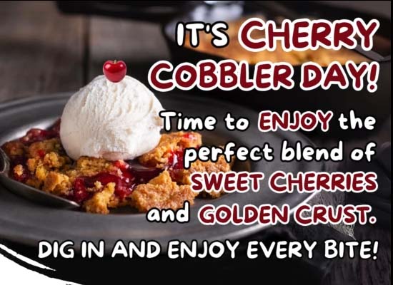 Time To Enjoy The Sweet Cherries.