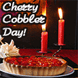 Enjoy Cherry Cobbler Day.