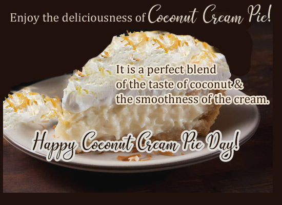 Perfect Blend Of Coconut & Cream!