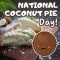 National Coconut Cream Pie Day...