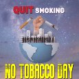 A No Tobacco Day Message Greeting.