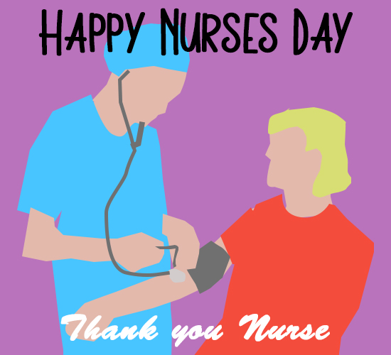 Happy Nurses Day, Thanks Nurses.