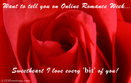 Romantic Wish On Online Romance Week.