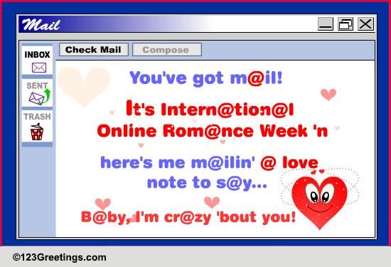 A Fun online Romance Week Wish!