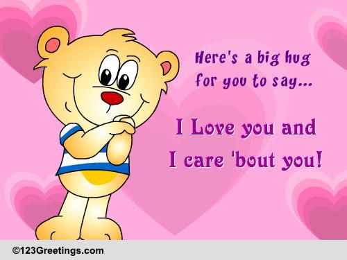 Big Hug On Online Romance Week.