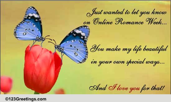 Online Romance Wish For Your Love!