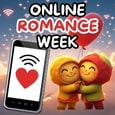 Cute Greeting For Online Romance Week