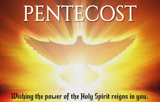 Power Of The Holy Spirit Reigns In You. Free Pentecost eCards | 123 ...